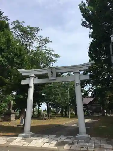 上幌向神社の鳥居