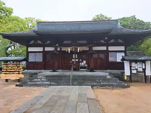 饒津神社の本殿・本堂