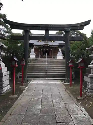 一瓶塚稲荷神社の鳥居