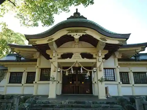 島田神社の本殿・本堂