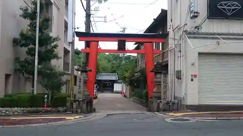 漢國神社の鳥居