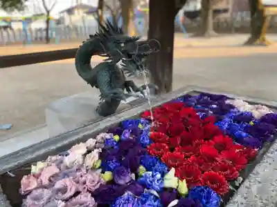 総願寺の手水舎