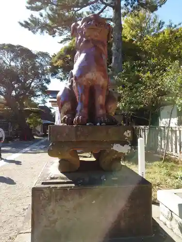 大洗磯前神社の狛犬