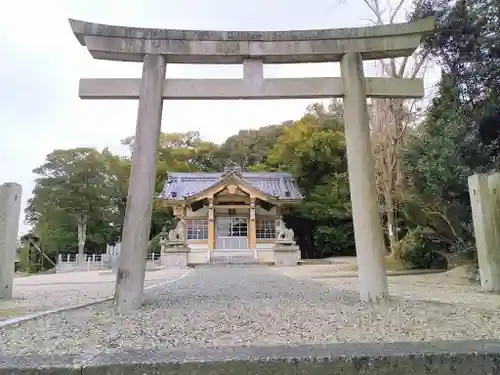 八幡社（久米八幡社）の鳥居