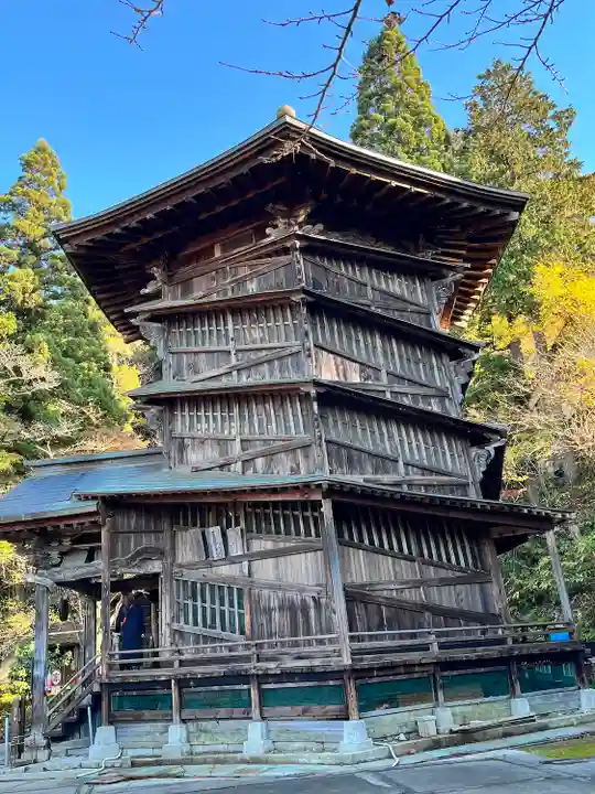 円通三匝堂(さざえ堂)のその他建物