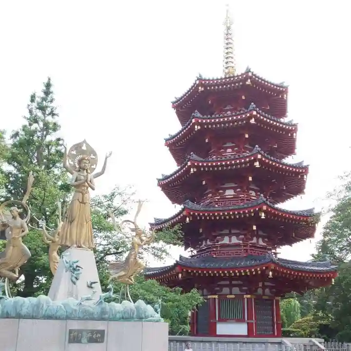 川崎大師(平間寺)の塔