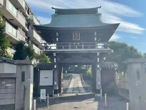 妙法寺の山門