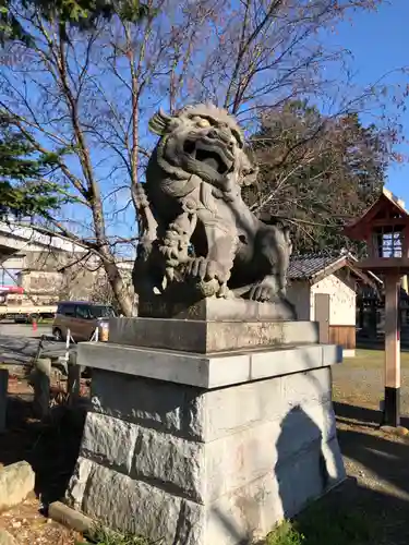 赤城久伊豆神社の狛犬