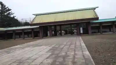 千葉縣護國神社の山門・神門