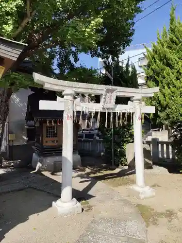 蒲原神社の鳥居