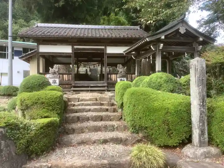 神明神社(石原)の本殿・本堂