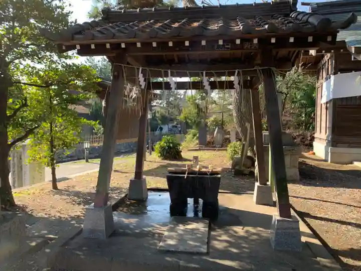香取神社の手水舎