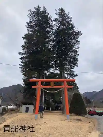 貴船神社の鳥居