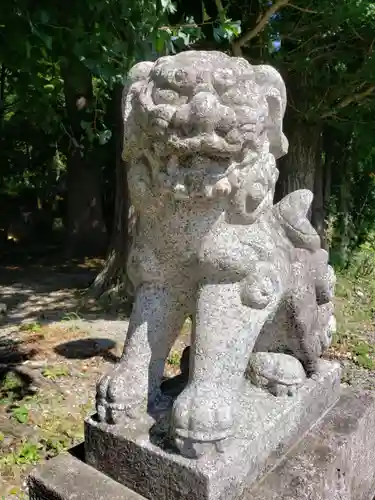 相倉地主神社の狛犬