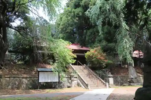 川辺八幡神社の景色