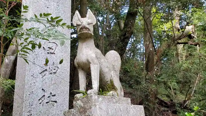 玉田神社の狛犬