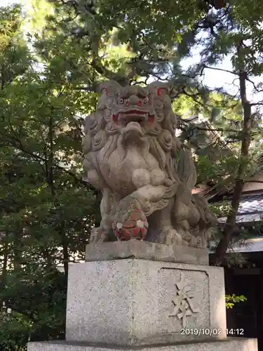 王子神社の狛犬