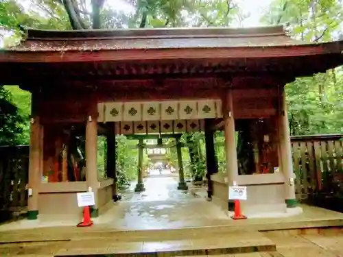 駒木諏訪神社の山門