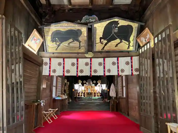 相馬中村神社の本殿・本堂