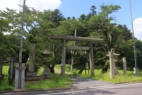 鹿島大神宮の鳥居