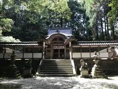走田神社の本殿・本堂