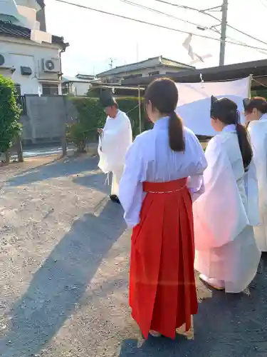 上尾御嶽神社のお祭り