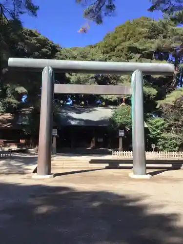 埼玉縣護國神社の鳥居