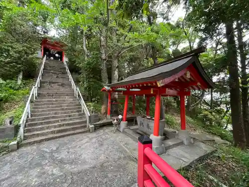 宮崎天満宮の手水