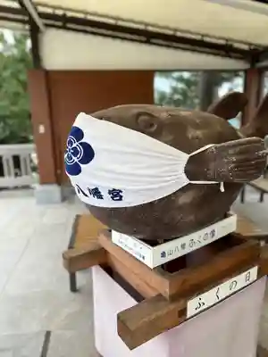 亀山八幡宮の感染症対策