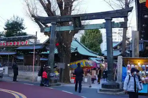 湯島天満宮の鳥居