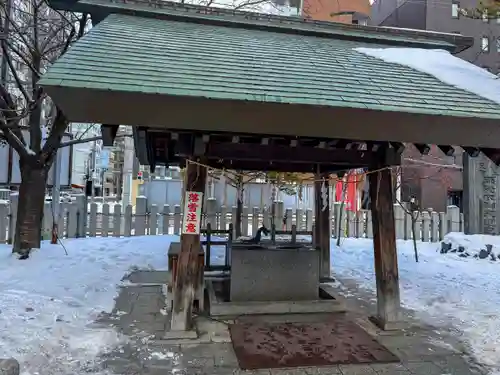 北海道神宮頓宮の手水舎