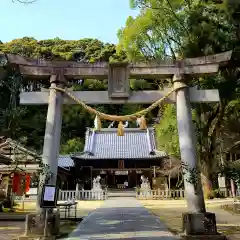 八幡神社松平東照宮の鳥居