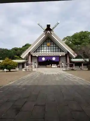 千葉縣護國神社の本殿・本堂