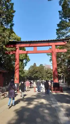 武蔵一宮氷川神社の鳥居