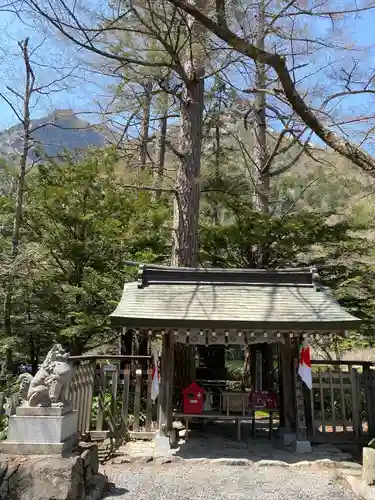 穂高神社奥宮(長野県)