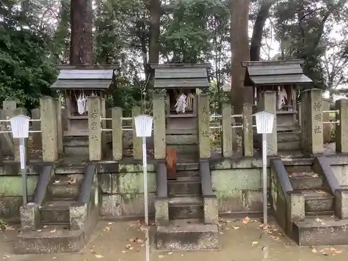 七所社の末社・摂社