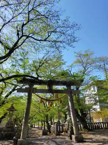 天鷹神社の鳥居