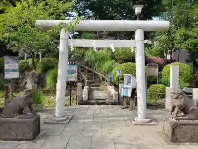 鳩森八幡神社の末社・摂社
