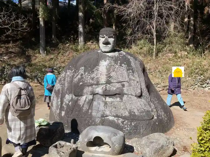 万治の石仏の仏像