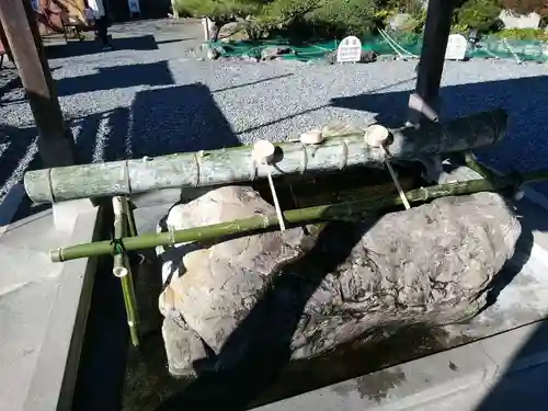 飽波神社の手水