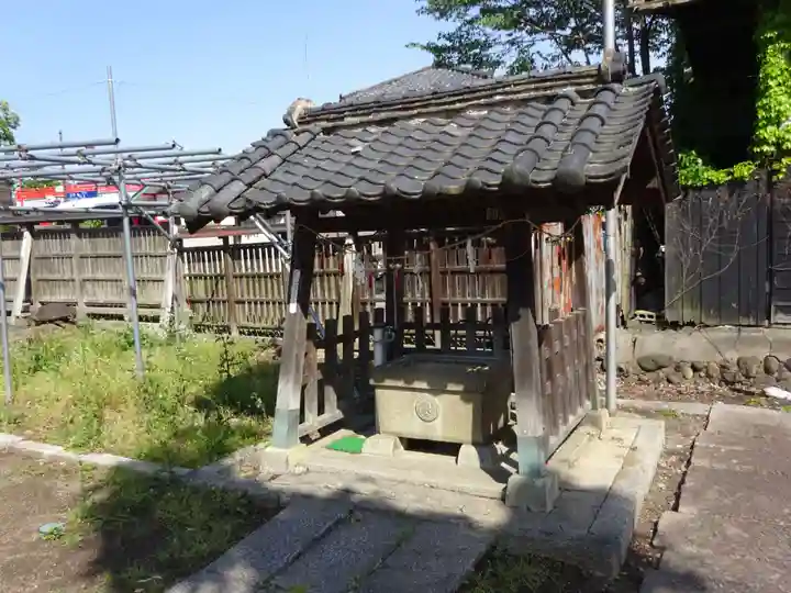 八雲神社 (通五丁目)の手水舎