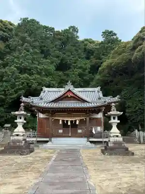 新田神社の本殿・本堂