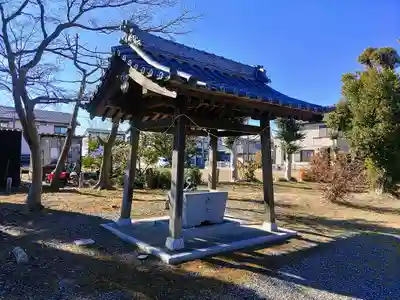 天神社(南治郎丸天神社)の手水舎