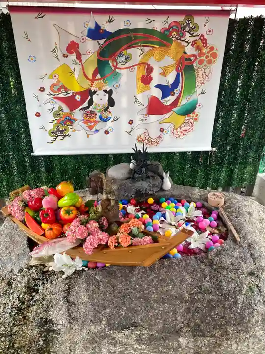 別小江神社の手水舎