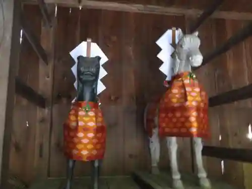 諏訪大社の狛犬