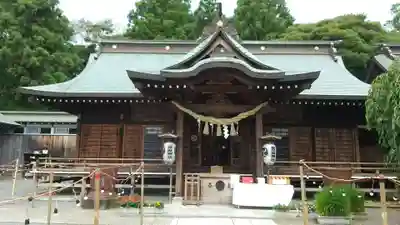 常陸第三宮　吉田神社の本殿・本堂