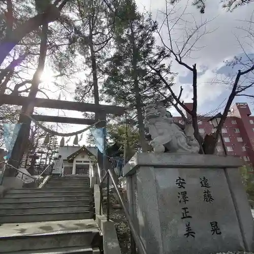 手稲神社の鳥居