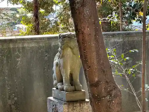 竹田神社の狛犬