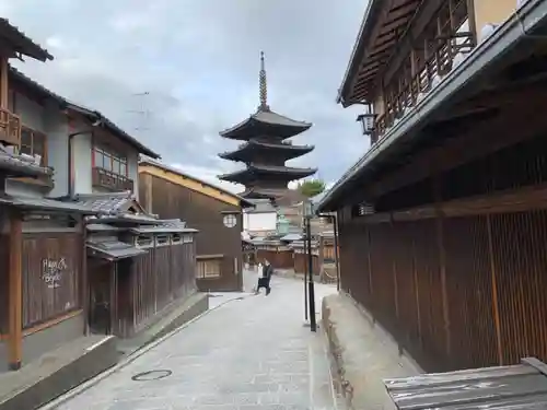 法観寺の景色