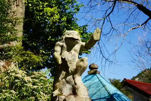 雲八幡宮の狛犬